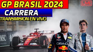 🔴F1 DIRECTO GP BRASIL CARRERA  TRANSMISION EN VIVO REACCIONANDO en VIVO Righs Speed [upl. by Huttan]