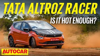 Tata Altroz Racer review  Aiming for the i20 NLine  First Drive  Autocar India [upl. by Elesig]