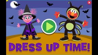 Dress Up Time  Halloween Games  Elmos School  PBS KIDS  Games For Childrens [upl. by Lizzy]