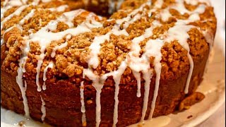 Cinnamon Streusel Coffee Cake [upl. by Yankee319]