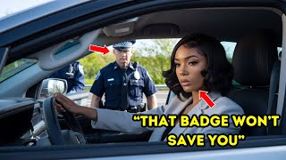 Racist Cop Humiliates Black Woman – Panics When He Discovers Her True Identity [upl. by Snodgrass]