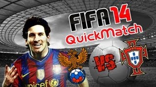 FIFA 14 Россия  Португалия [upl. by Aysa362]