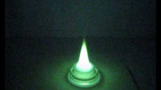 Boric Acid Flame Test [upl. by Nyrb]