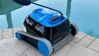 Review Dolphin Nautilus CC Robotic Pool Vacuum Cleaner [upl. by Tsew]