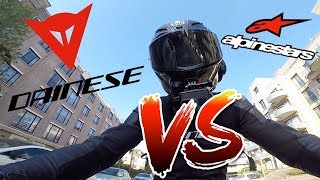 DAINESE VS ALPINESTARS  🤜💥🤛 [upl. by Swart]