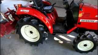 Mini tractor Shibaura p155f [upl. by Llig]