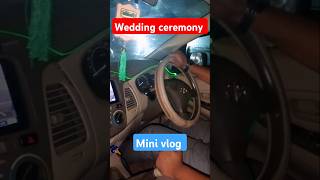 Wedding ceremony attending 🙂🎊  mini vlog  shorts minivlog wedding [upl. by Baynebridge520]