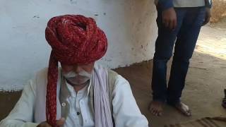 Jodhpur Rajasthan Indien Turban binden [upl. by Yenterb347]