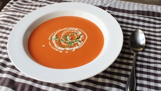 Tomato Bisque  Creamy Tomato Soup Recipe [upl. by Anoynek982]