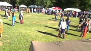 Euharlee Veterans PowWow 2011 stopped by Arena Director mid song [upl. by Salvatore]