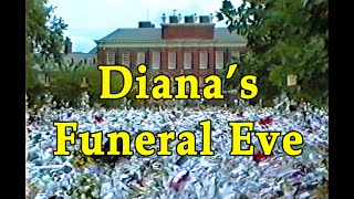 Sept 1997 Dianas Funeral Eve Emotional video [upl. by Map]