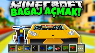 MİNECRAFT ARABA MODU  BAGAJ AÇMAK [upl. by Barfuss]