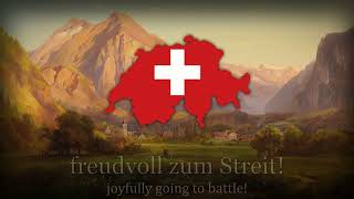 quotRufst du mein Vaterlandquot  Former Anthem of Switzerland 18481961 [upl. by Corrinne]