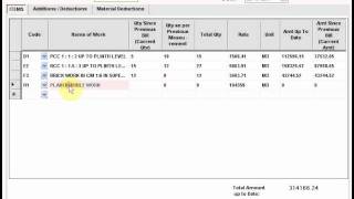 RA BILL  A SOFTWARE FOR RUNNING ACCOUNT BILLING OF CIVIL ENGINEERING ITEM RATE CONTRACTS [upl. by Omland]