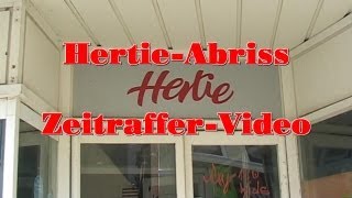 Cuxhaven HertieGebäude  ZeitrafferAbrissVideo [upl. by Hayn668]