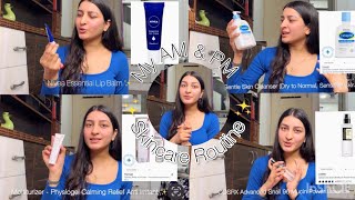 Skincare Routine for Dry Skin  My Am amp Pm Routine  Best for beginners  Simple routine ✨🤌🏻 [upl. by Patrizia285]