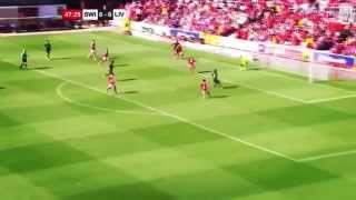 benteke goal vs swindon [upl. by Libove808]