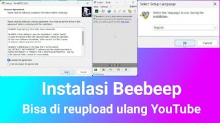 Install aplikasi Beebeep di Windows 7 8 10 dan 11 [upl. by Virgel]