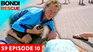 Woman Mysteriously Faints at Lifeguard Tower  Bondi Rescue Season 9 Episode 10 FULL EPISODE [upl. by Elton]