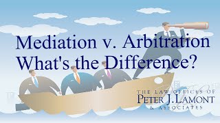 MediationArbitration Whats the Difference [upl. by Sima]