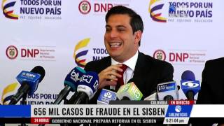 Gobierno denunció más de 600 mil colados en el Sisbén [upl. by Cory]