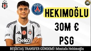 Beşiktaş Transfer⚽️ Mustafa Hekimoğlu Psg beşiktaş mustafahekimoglu psg [upl. by Bruni]