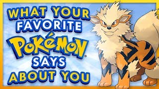 What Your Favorite Pokemon Says About You [upl. by Suiravad]