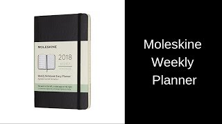 Moleskine 18M Weekly Planner Pocket Size [upl. by Frodine]