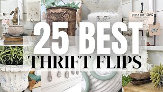 TOP 25 BEST thrift flip home decor of 2023 • what to do with your thrifted finds [upl. by Ivanah65]