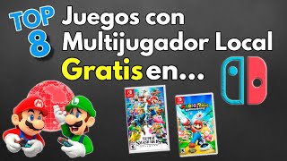 ✅ TOP 8 juegos baratos y GRATIS con multijugador local para Nintendo Switch [upl. by Ydissak]