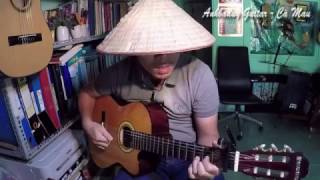 Vùng ngoại ô  Cô hàng xóm Bolero Guitar  Anhbaduy Guitar Cà Mau [upl. by Lyall]