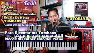 TUTORIAL  Lo básico que Necesitas saber del Piano 🎹✏️✨️ Importante✏️ [upl. by Lomax]