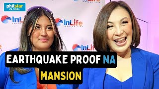 Sharon Cuneta gives updates on her magnitude 10quakeproof mansion [upl. by Adnawal393]