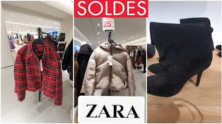 ZARA  SOLDES COLLECTION FEMME  16 JANVIER 2022 [upl. by Bryana]