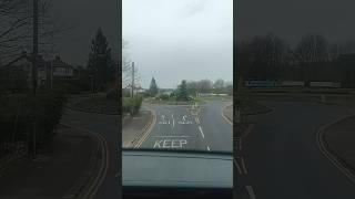 On the A61 at Alwoodley Gates a61 busride leeds [upl. by Yrekcaz]