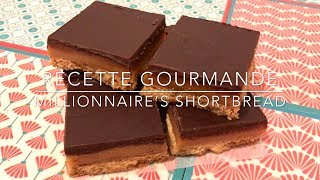 Recette  Millionnaire’s Shortbread  Shortbread du Millionnaire  HeyLittleJean [upl. by Siuol]