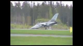 RAF Tornado emergency landing [upl. by Ovid]