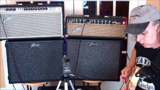 Fender Blackface Bandmaster vs Silverface Bandmaster Reverb [upl. by Aliekahs419]