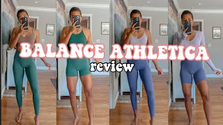 HONEST Balance Athletica Review  Quartz Collection [upl. by Leirea436]