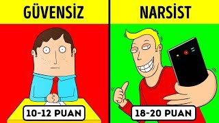 Narsist Misiniz Kişilik Testi ve Narsisizmin Açıklaması [upl. by Epuladaugairam]