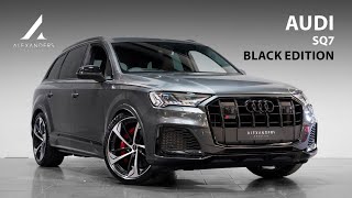 Audi SQ7 Black Edition TFSI Quattro  Walkaround [upl. by Llenal]