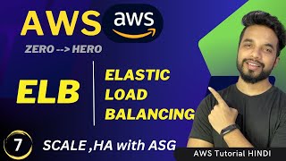 AWS ELB amp Auto Scaling Groups Explained Practical Examples for Beginners HINDI [upl. by Accebor809]