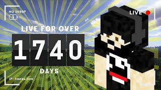 📽️ HOOBS LIVE SMP ARCHIVES  DAY 1740 AM [upl. by Zacharie]