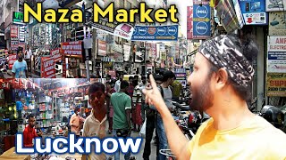 Naza Market Lucknow Full Information video  Lucknow Famous Computer Market [upl. by Natal225]