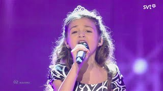 Krisia Hasan amp Ibrahim  Planet Of the Children Bulgaria  live  Junior Eurovision 2014 [upl. by Adnalohs]