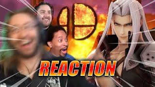 MAXDOODS REACT Sephiroth  Smash Ultimate Reveal [upl. by Auqenes]