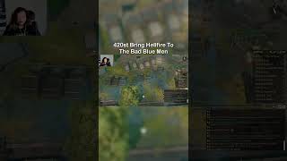 420st Burn Down The Blue Man gaming war foxhole fire [upl. by Aivatal301]