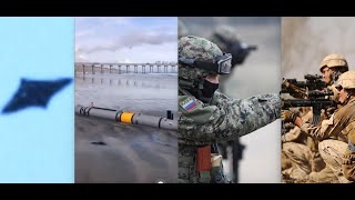 RUSSIAN TROOPS ENTER BASE WITH USA TROOPSCHINESE MILITARY DRONE OVER USA BASETORPEDO ON US BEACH [upl. by Colp]