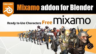 How to Use Mixamo to Blender Animation A Comprehensive Guide [upl. by Couture678]