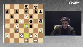 GM Daniil Dubov analyzes Game 4  Ding vs Nepomniachtchi [upl. by Wachtel729]